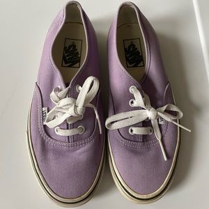 Women’s size 7 light purple Vans